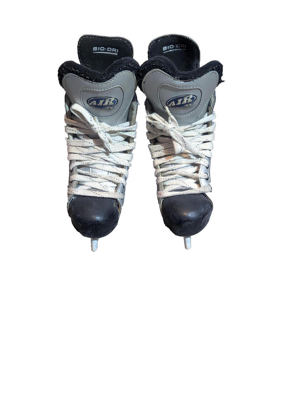Easton Z-Air Comp Adult Hockey Skates Size 3.5 Silver Pad Lock II Bio-dri